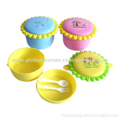 Innovative sunflower shape children lunch boxNew
